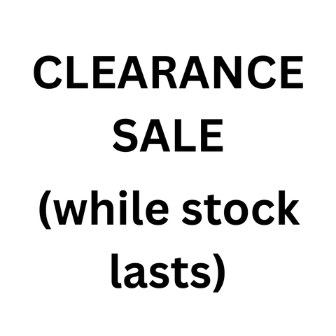 Clearance Sale!