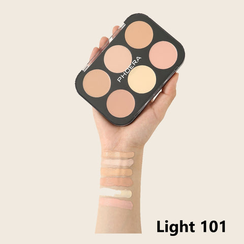 Phoera Cream Concealer Correct Contour Palette