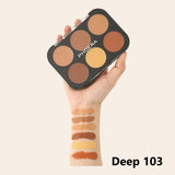 Phoera Cream Concealer Correct Contour Palette