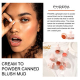 Phoera Cream To Powder Canned Blush Mud
