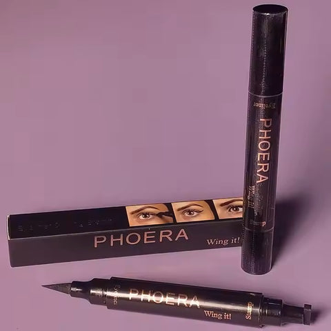 Phoera Dual-ended Winged Eyeliner Stamp