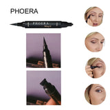 Phoera Dual-ended Winged Eyeliner Stamp