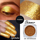 Phoera Pigment Shimmer Eyeshadow Powder