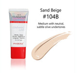 Phoera Velvety Matte Cover Liquid Foundation