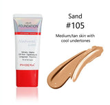 Phoera Velvety Matte Cover Liquid Foundation