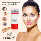 Phoera Velvety Matte Cover Liquid Foundation